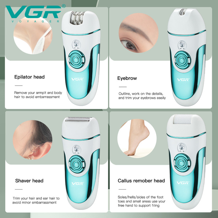 سری اپیلیدی VGR 700 مخصوص موهای بدن