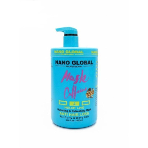 ماسک مو داخل حمام نانو گلوبال آبی