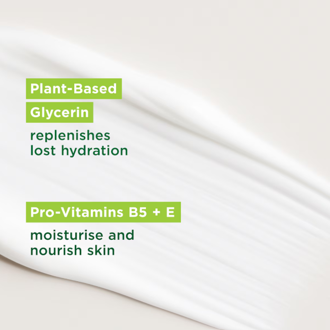 حاوی ویتامین های B5 و E و گلسیرین