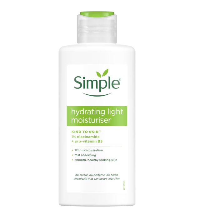 کرم مرطوب کننده لایت آبرسان سیمپل