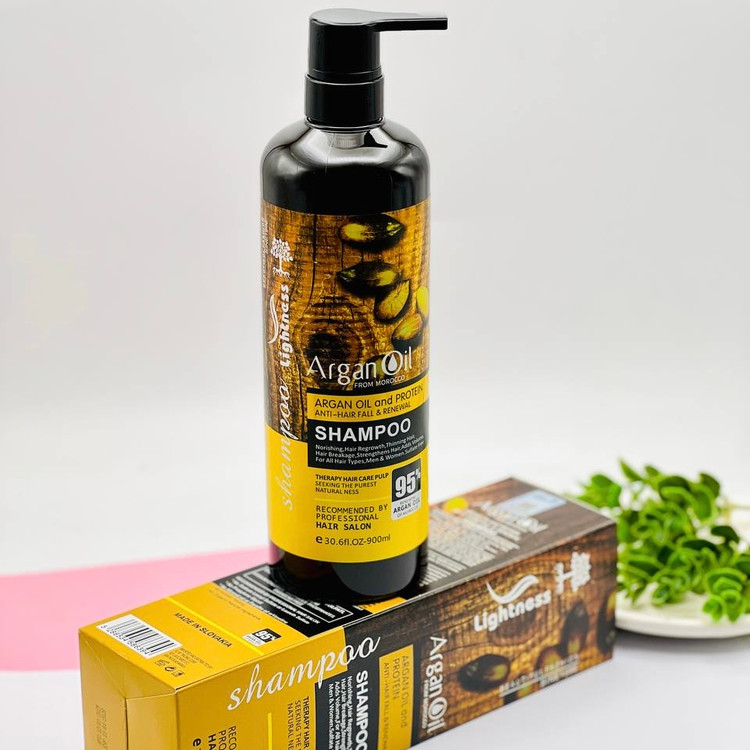 Lightness argan oil & protein shampoo