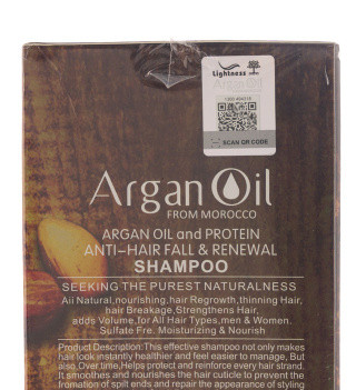 Lightness argan oil hair mask