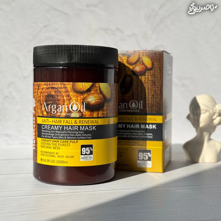 ماسک مو کرمی روغن آرگان لایتنس