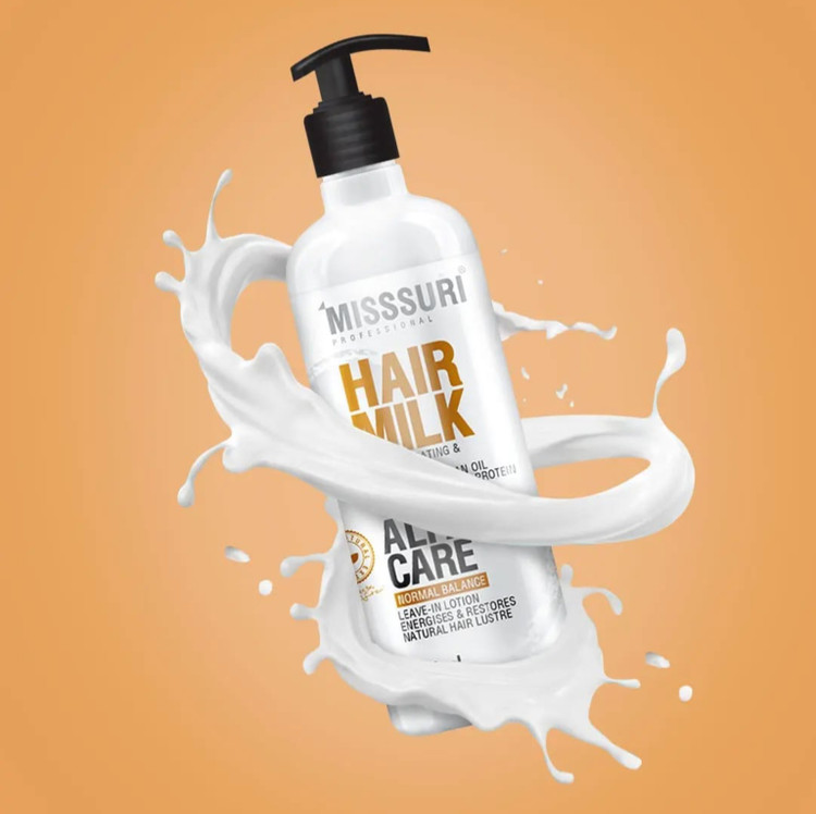 تصویر بطری لوسیون مو بدون آبکشی میسوری سری آلفا کر